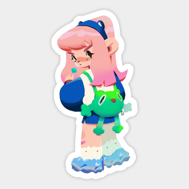 Lolipop Girl Sticker by MaiType